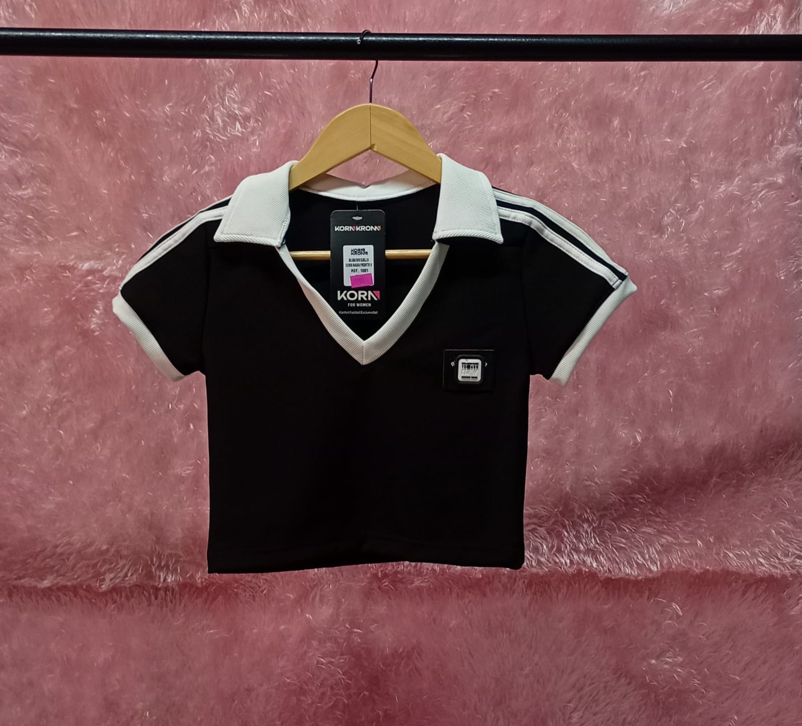 BLUSA DE DAMA CORTA