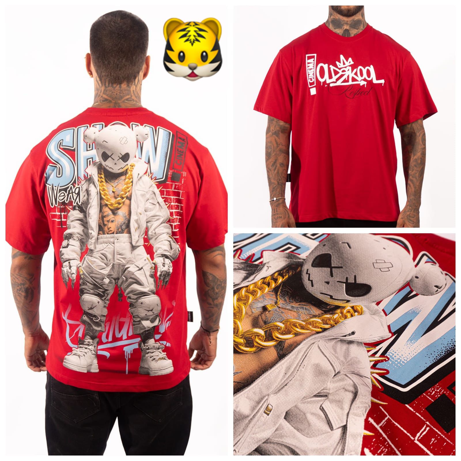 CAMISETA OVERCIZE