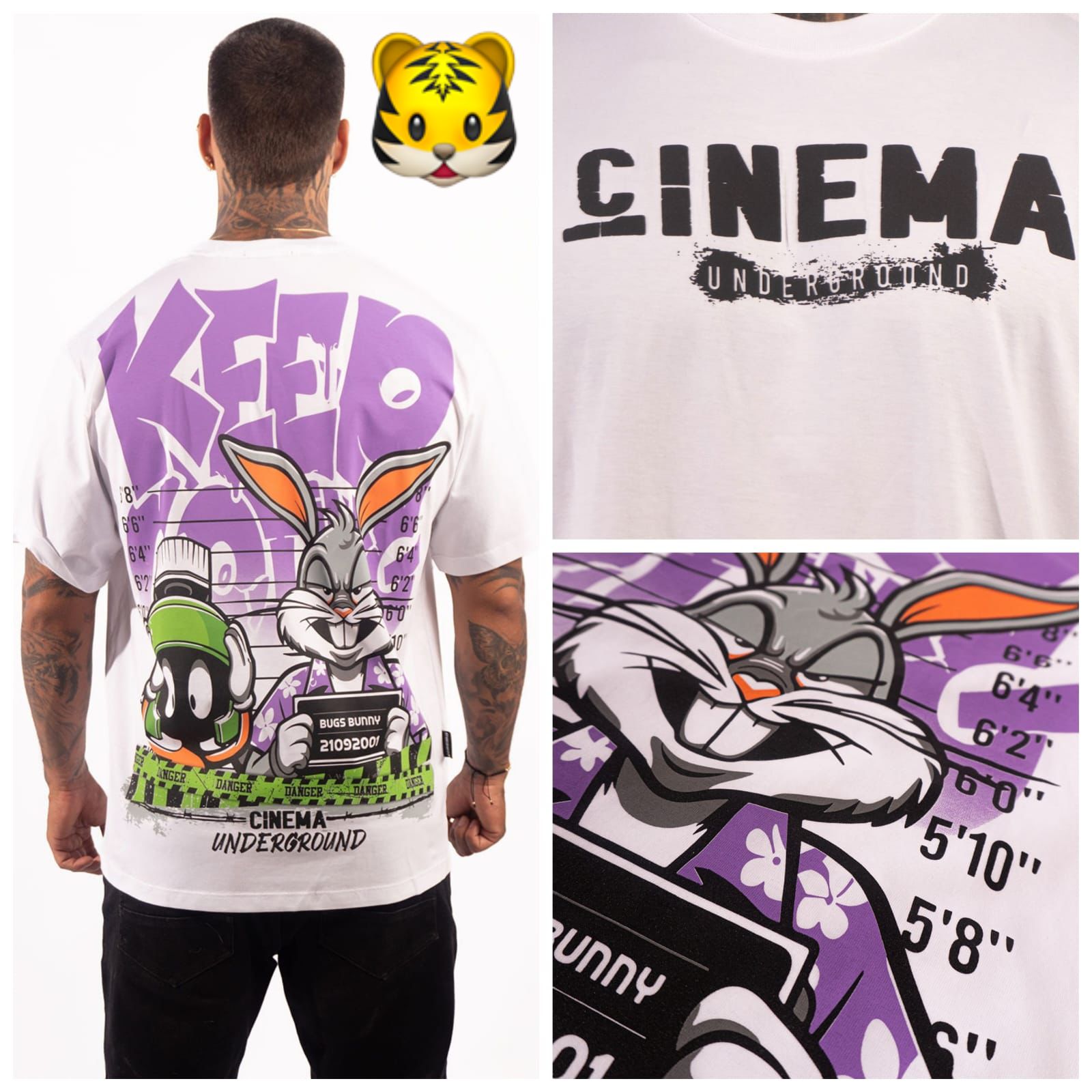 CAMISETA OVERCIZE
